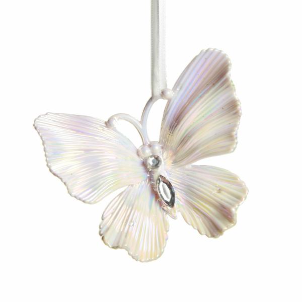 Butterflies And Birds | Iridescent Butterfly Christmas Tree Decoration Butterflies And Birds Butterflies And Birds