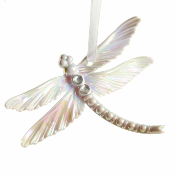 Butterflies And Birds | Iridescent Dragonfly Christmas Tree Decoration Butterflies And Birds Butterflies And Birds