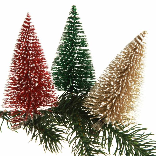 Christmas Craft Supplies | Assorted Mini Christmas Tree Clips – Set Of 3 Christmas Craft Supplies Christmas Craft Supplies