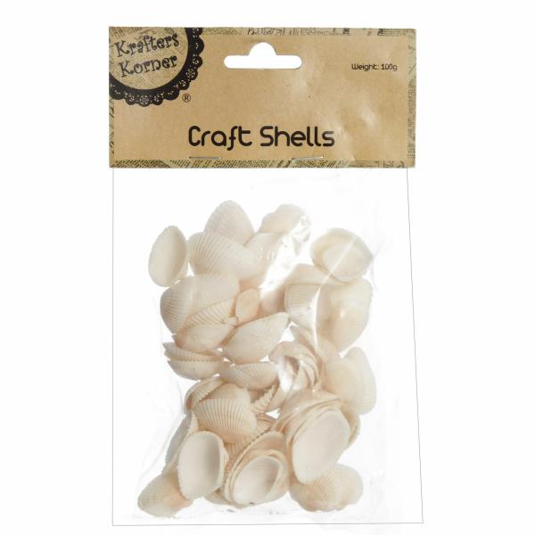 Christmas Craft Supplies | Bag Of Small Clam Shells Christmas Craft Supplies Christmas Craft Supplies