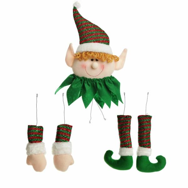 Christmas Craft Supplies | Elf Wreath Diy Pick Set Christmas Craft Supplies Christmas Craft Supplies