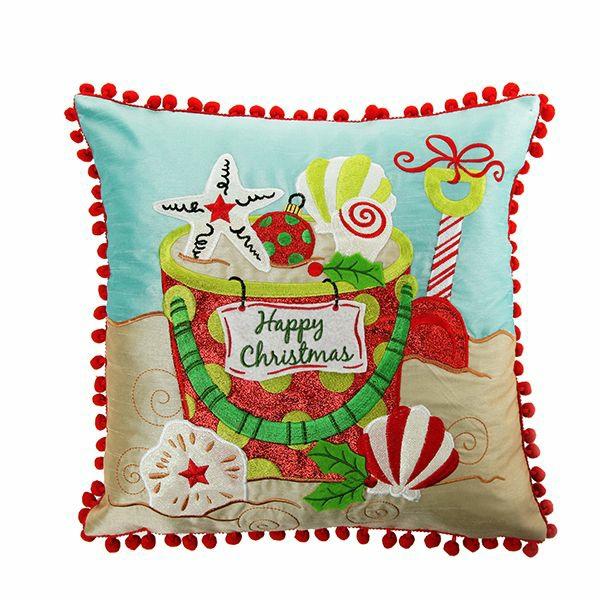 Christmas Cushions | Pom Pom Beach Christmas Cushion Cover Christmas Cushions Christmas Cushions