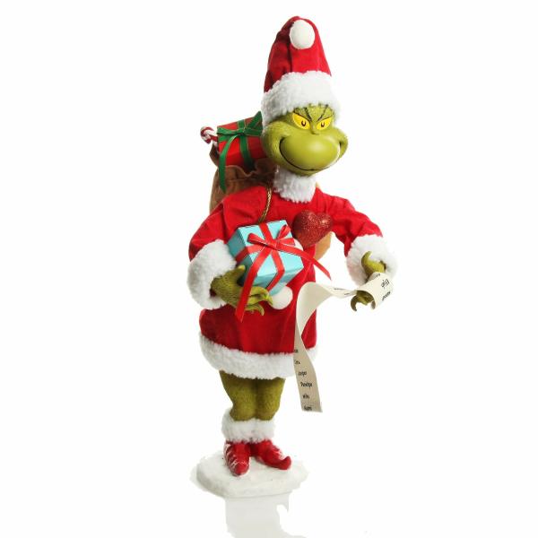 Christmas Figurines | D56 Possible Dreams – Grinch! A Little Bit More Christmas Ornament – 45Cm(H) Christmas Figurines Christmas Figurines