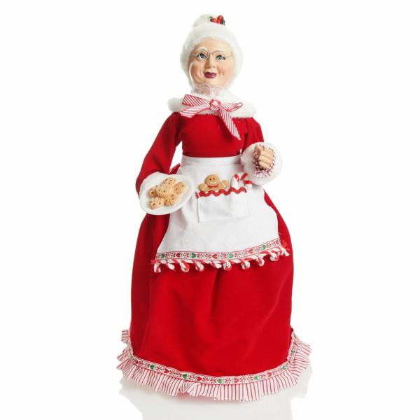 Christmas Figurines | Mrs Claus Baking Christmas Ornament – 45Cm(H) Christmas Figurines Christmas Figurines