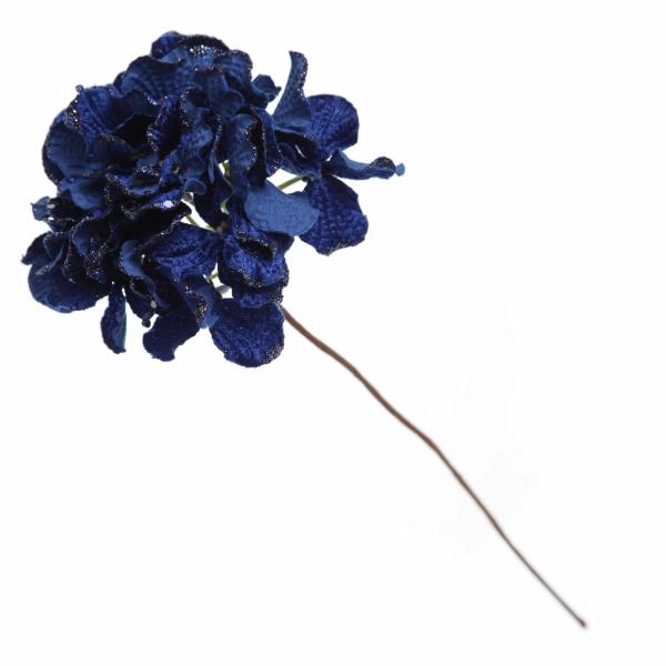 Christmas Flowers | Royal Blue Hydrangea Flower Stem Christmas Flowers Christmas Flowers