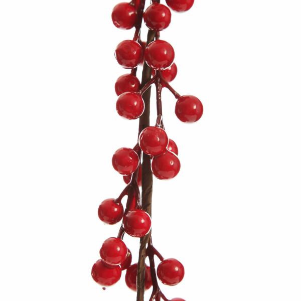 Christmas Garlands | Red Berry Garland – 93Cm Christmas Garlands Christmas Garlands