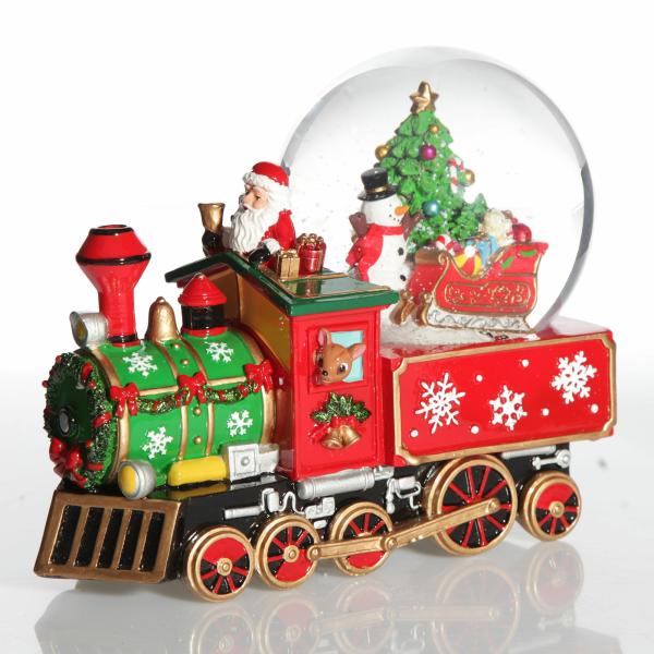 Christmas Snowglobes | Christmas Musical Train Snowglobe Christmas Snowglobes Christmas Snowglobes