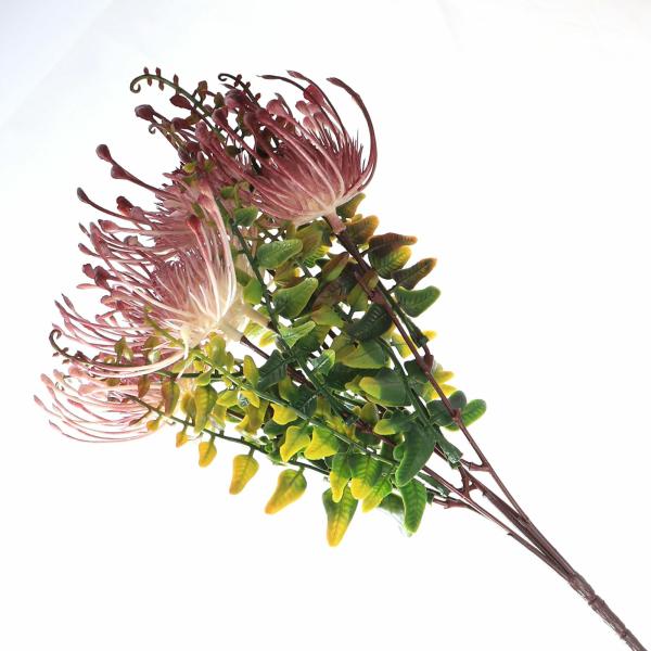 Christmas Sprays | Native Red Pink Pincushion Protea Flower Spray Christmas Sprays Christmas Sprays