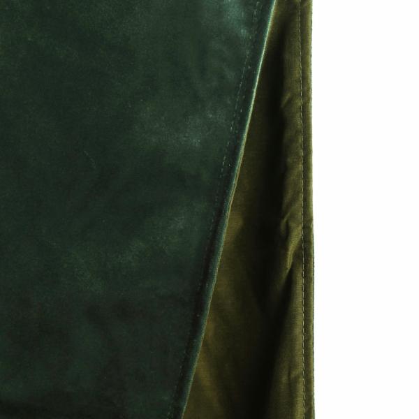 Christmas Table Decor | Deluxe Forest Green Velvet Lined Table Runner Christmas Table Decor Christmas Table Decor