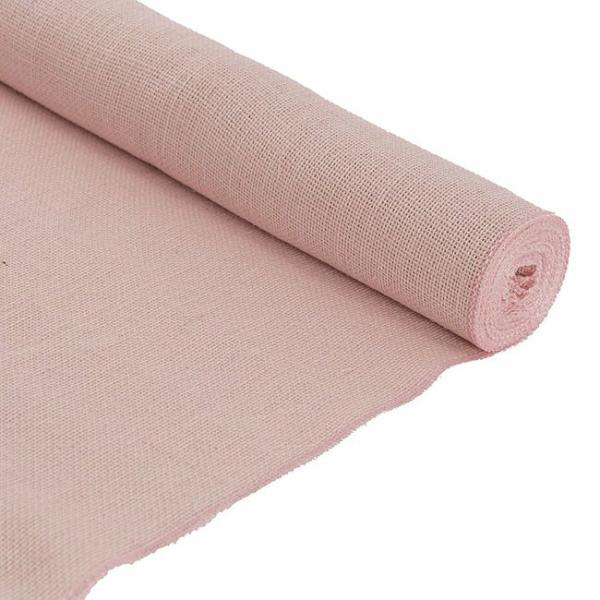 Christmas Table Decor | Jute Baby Pink Roll – Table Runner Christmas Table Decor Christmas Table Decor