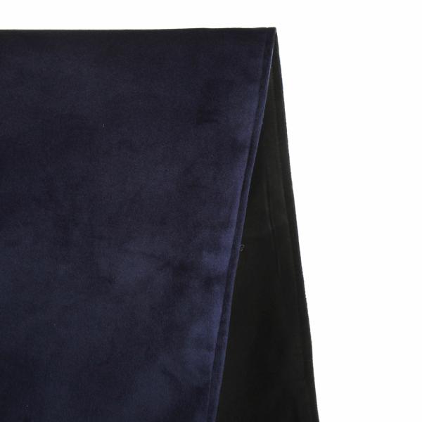 Christmas Table Decor | Luxe Navy Blue Velvet Lined Table Runner Christmas Table Decor Christmas Table Decor