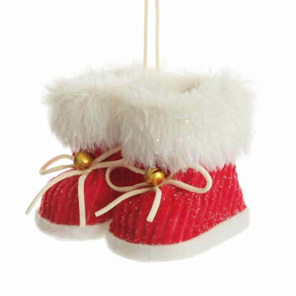 Christmas Tree Decorations | Adorable Red Mini Moccasins Tree Decoration Christmas Tree Decorations Christmas Tree Decorations