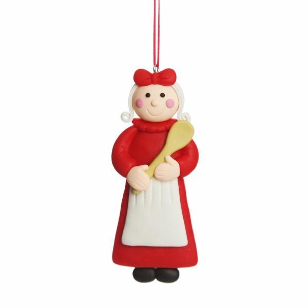 Christmas Tree Decorations | Baking Mrs Claus Decoration Christmas Tree Decorations Christmas Tree Decorations