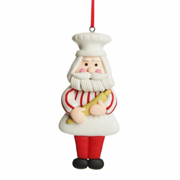 Christmas Tree Decorations | Baking Santa Decoration Christmas Tree Decorations Christmas Tree Decorations