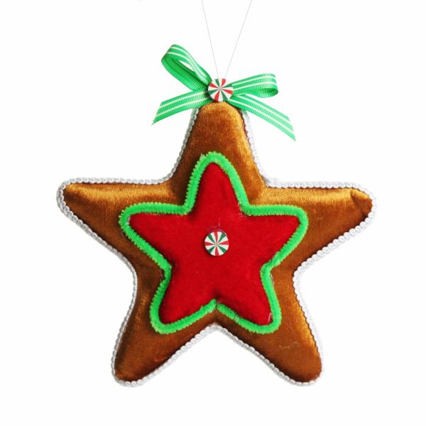 Christmas Tree Decorations | Gingerbread Star Christmas Decoration Christmas Tree Decorations Christmas Tree Decorations