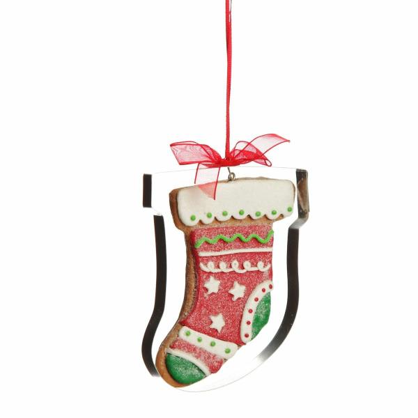 Christmas Tree Decorations | Gingerbread Stocking Cookie Cutter Decoration Christmas Tree Decorations Christmas Tree Decorations