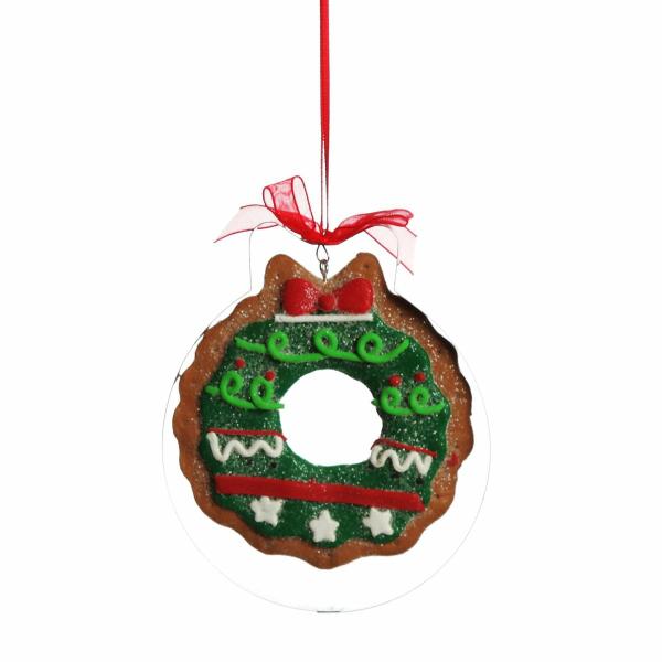 Christmas Tree Decorations | Gingerbread Wreath Cookie Cutter Decoration Christmas Tree Decorations Christmas Tree Decorations