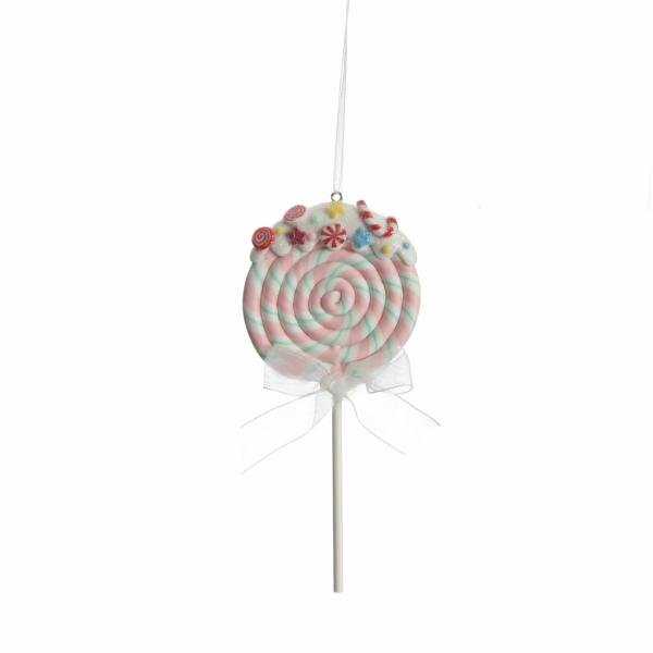 Christmas Tree Decorations | Pink Candy Swirl Lollipop Christmas Tree Decoration Christmas Tree Decorations Christmas Tree Decorations