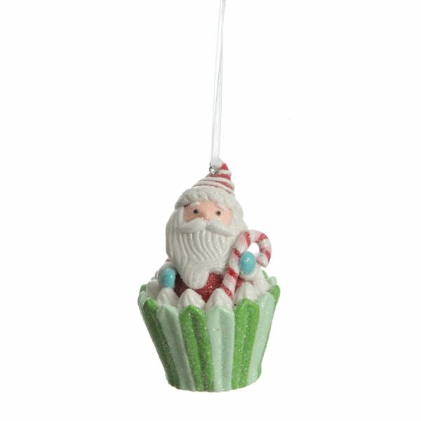 Christmas Tree Decorations | Santa Cupcake Christmas Tree Decoration Christmas Tree Decorations Christmas Tree Decorations