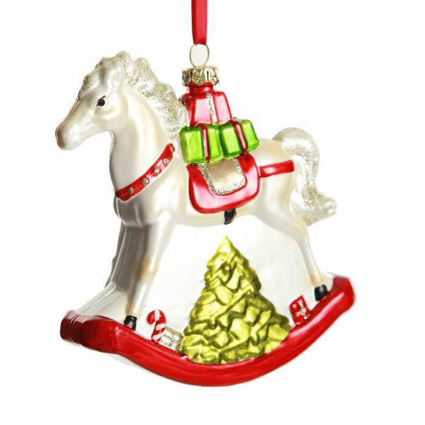 Christmas Tree Decorations | Traditional Christmas Rocking Horse Tree Decoration Christmas Tree Decorations Christmas Tree Decorations