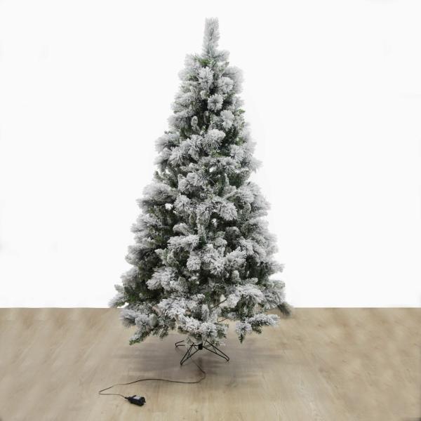 Christmas Trees | Pre-Lit Snow Flocked Fir Christmas Tree Christmas Trees Christmas Trees