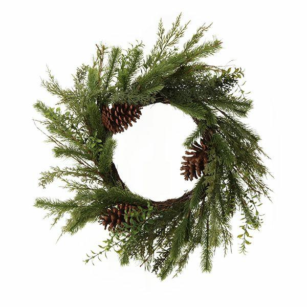 Christmas Wreaths | Fir And Pinecone Wreath Christmas Wreaths Christmas Wreaths