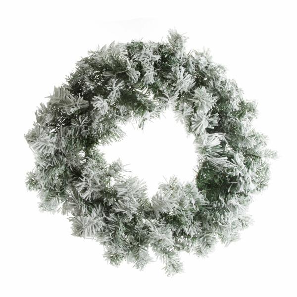 Christmas Wreaths | Flocked Alpine Christmas Wreath Christmas Wreaths Christmas Wreaths