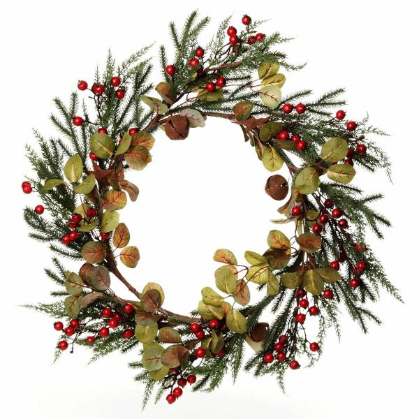 Christmas Wreaths | Large Rustic Pine Christmas Wreath Christmas Wreaths Christmas Wreaths