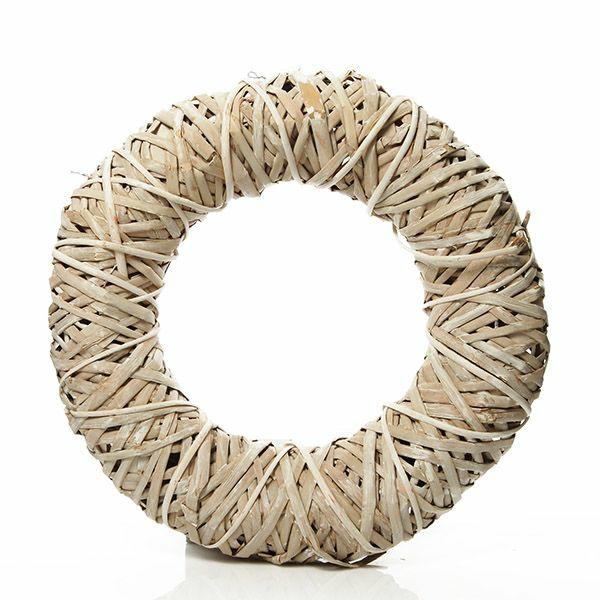 Christmas Wreaths | Whitewashed Rattan Wreath Christmas Wreaths Christmas Wreaths