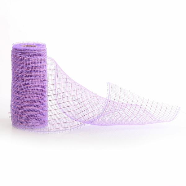 Decomesh | Purple Metallic Thread Decomesh Roll Craft Decomesh