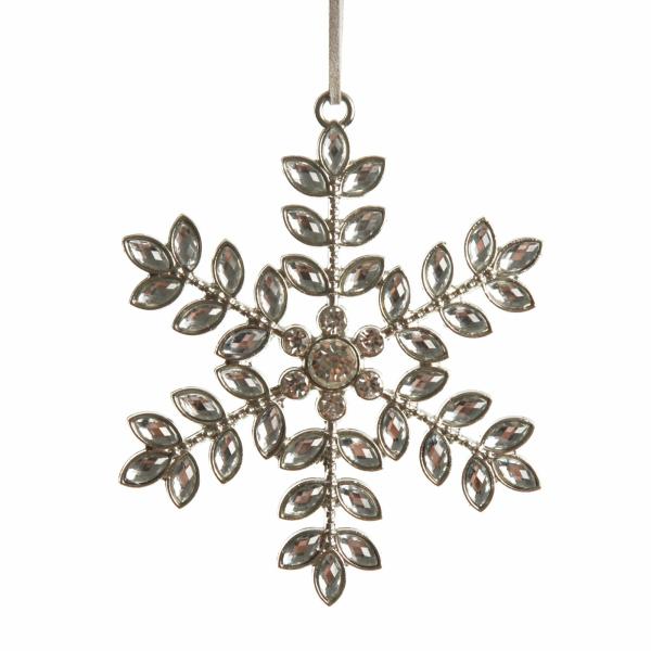 Snowflakes And Stars | Crystal Snowflake Christmas Tree Decoration Snowflakes And Stars Snowflakes And Stars