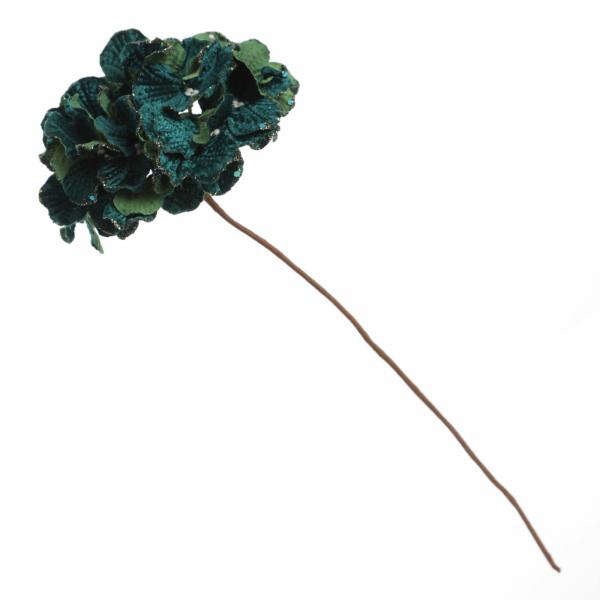 Christmas Flowers | Dark Green Hydrangea Flower Stem Christmas Flowers Christmas Flowers