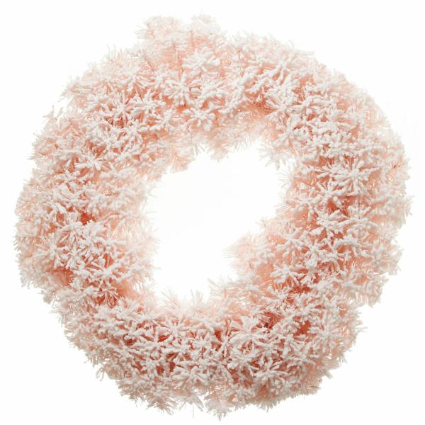 Christmas Wreaths | Snow Flocked Pink Fir Christmas Wreath Christmas Wreaths Christmas Wreaths